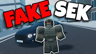 FAKESEK ÜBERFÄLLT die POLIZEI in NOTRUF HAMBURG und wird REICH Notruf Hamburg ROBLOX Deutsch [upl. by Primalia]