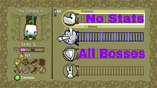 Castle Crashers Remastered all bosses no stats [upl. by Tallia]