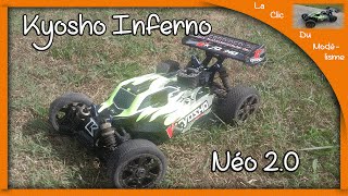 Je Casse Mon Servo De GazFrein Sur La Kyosho Inferno   1 ère Casse [upl. by Lertram]