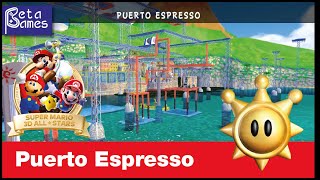 Todos los Soles Puerto Espresso  Super Mario 3D AllStars Super Mario Sunshine [upl. by Adnovaj]