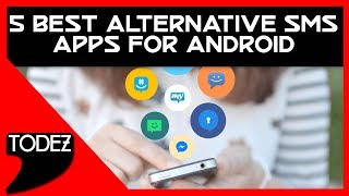 5 BEST Alternative SMS Apps For Android [upl. by Catt]