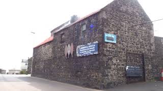 The famous L Robson amp Sons fish smokers premises kippers etc in Craster Northumberland England UK [upl. by Akemaj828]