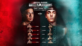 AUSTIN MCBROOM VS BRYCE HALL FULL FIGHT [upl. by Ralyks]