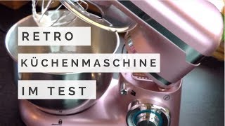 ALDI Retro Küchenmaschine von Quigg  Unboxing  Demo Review [upl. by Loggia]