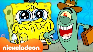 Plankton Leaves Bikini Bottom FOREVER  SpongeBob SquarePants  Nickelodeon UK [upl. by Htenywg700]