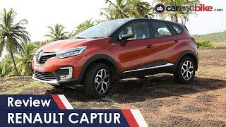 Renault Captur SUV Review 2017  NDTV CarAndBike [upl. by Marquez]