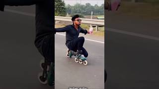 Skating practice 🥵🔥 skater brotherskating skating publicreaction india [upl. by Amelina75]