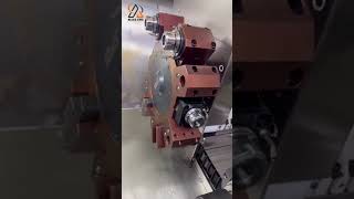 Procesamiento de torno CNC brass cnclathe cnc machining [upl. by Botnick897]