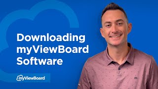 myViewBoard Downloading myViewBoard Software [upl. by Philippine797]