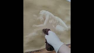 Demo of the Bistre Methodthe Wipe Out Method in Oil Painting [upl. by Ayotol849]