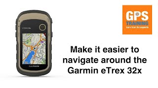 Adding shortcut menu to Garmin eTrex 22x and 32x to make for easier navigation around the GPS Unit [upl. by Hungarian839]