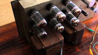 Altec 1569A Tube Amplifier [upl. by Akeenat471]