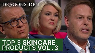 Top 3 Skincare Products  Vol 3  Dragons Den [upl. by Agna]