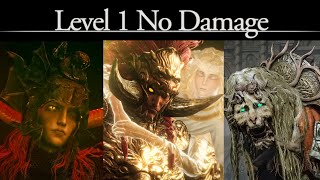 Elden Ring DLC Bosses Without Taking Damage at Level 1 [upl. by Attelocin576]