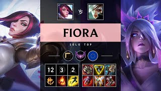 Fiora Top vs Riven Triple Kill Legendary  EUW Master Patch 1421 [upl. by Nevar]