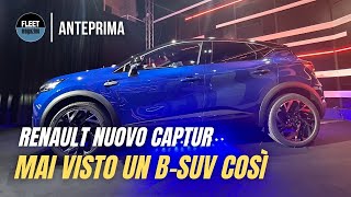 Anteprima Nuovo Renault Captur mai visto un bsuv così [upl. by Nairad315]