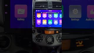 Android Auto Car Navigation In Toyota RAV4 [upl. by Milla]