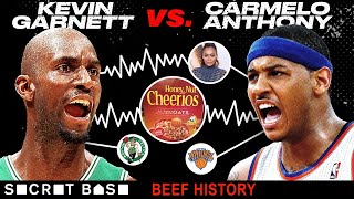 Carmelo Anthony and Kevin Garnetts beef tasted like Honey Nut Cheerios or maybe not [upl. by Smalley]