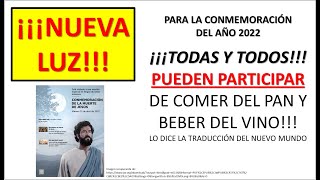 TESTIGOS DE JEHOVÁ PUEDEN COMER DEL PAN Y BEBER DEL VINO TODAS Y TODOS [upl. by Valley700]