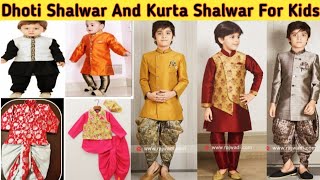 Dhoti Shalwar amp Kurta Designs for Baby Boys  Kurta Pajama with Waist Coat  Shalwar Kameez Design [upl. by Aizti]