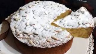 Torta della nonna con crema allarancia quotRICETTA DOLCE GOLOSISSIMAquot [upl. by Liebermann]