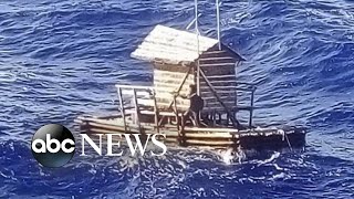 Teen rescued after 49 days at sea [upl. by Sharyl]