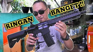 KINGARMS MK18 AIRSOFT REVIEW Airsoft Gas Blowback Rifle 😎🤩 Lite Version [upl. by Ehcrop]