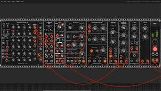 VCV Vult Synthesizerscom techno bass rack test 01 [upl. by Adiel]