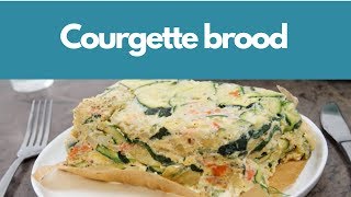 courgettebrood maken [upl. by Pasol]