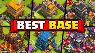 Best Bases for Every Town Hall in Clash of Clans [upl. by Aivataj]