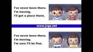 Animal Crossing New Leaf Face Guide English Language [upl. by Titus]