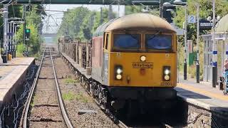 GBRf class 69004 visits royston [upl. by Neitsabes871]