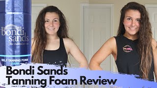 UNSPONSORED BONDI SANDS DARK SELF TANNING FOAM REVIEW [upl. by Moyers303]