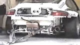 Supersprint Exhaust on Porsche 996 GT3 RSR [upl. by Bowyer2]