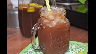 Iced Tea  Soda iced tea  How to make ice tea [upl. by Atinehc646]