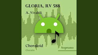 Gloria RV 588 Gratias agimus tibi Voice with metronome [upl. by Colson85]