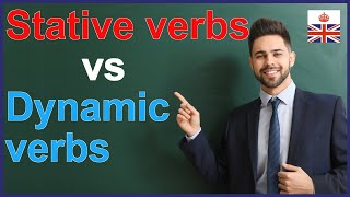 Stative verbs vs Dynamic verbs  List and examples [upl. by Smalley]