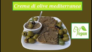 finger food fresh olive paté fingerfood frische olivenpastete crema di olive mediterranea [upl. by Templa]