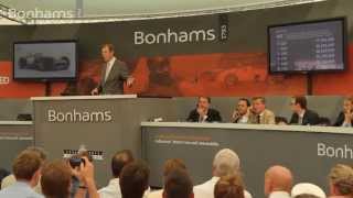 Bonhams sells ExJuan Manuel Fangio MercedesBenz W196 for £196 million [upl. by Adnik]