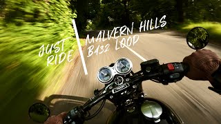 Malvern Hills B432 Loop RIDE POV \\ Triumph T120 Black 1200 4K [upl. by Alviani635]