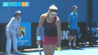 Barty v Bengson full match Australian Open Playoff 2012 [upl. by Tnecniv]