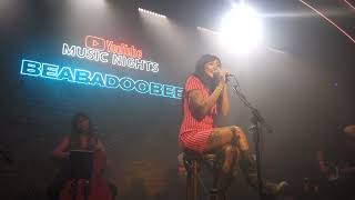 Beabadoobee  the perfect pair Live at YouTube Music Nights in Lafayette London [upl. by Michaeu52]