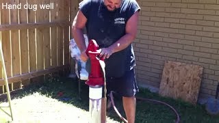 How to drill a shallow well by hand never be without water [upl. by Reich771]