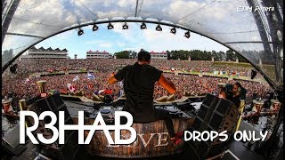 R3hab Drops Only  Tomorrowland Belgium 2017 [upl. by Os]