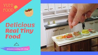 🎂 Mini Real Food Kitchen Fried Chicken Menudo Tempura Compilation Miniature Videos [upl. by Ailyt]