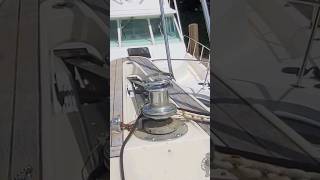 Ideal Windlass Rebuild on 70 Hatteras [upl. by Pirozzo]