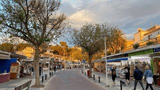 Paguera Mallorca❤️im Mai 2022  Abend Rundgang  Strände⛱ Einkaufsmeile Boulevard 🛍 [upl. by Notniv]