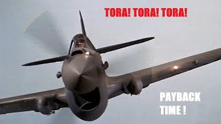 TORA TORA TORA quotPayback Timequot Curtiss P 40s4K [upl. by Namsu]