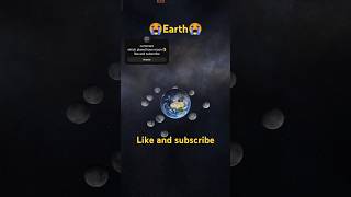 😈moon vs earth😱solarsystemearthspacenasaisroytshortsplanetsgamesgalaxyuniversesungaming [upl. by Ahseki575]