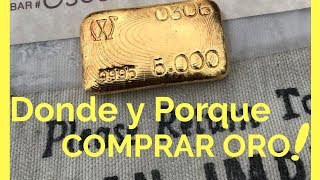 Como invertir en ORO  Donde comprar ORO barato  Porque comprar ORO [upl. by Theo741]